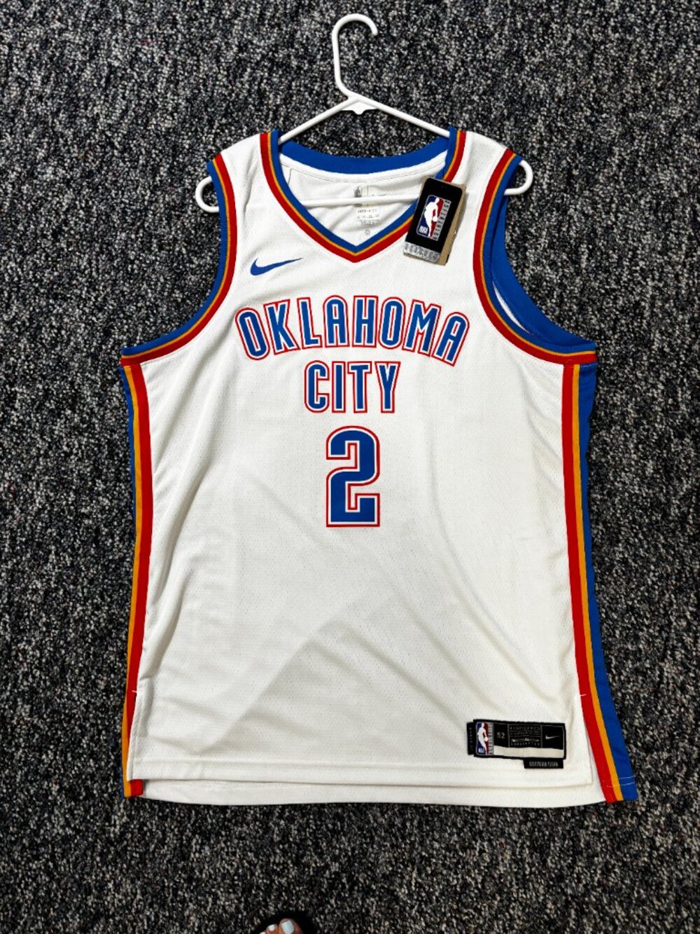 Shai Gilgeous-Alexander #2 Oklahoma City Thunder Jersey Nike